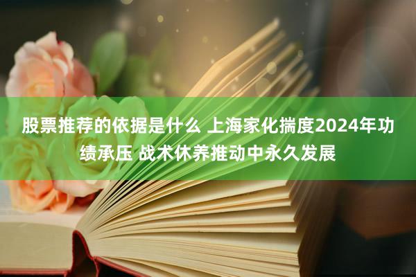 股票推荐的依据是什么 上海家化揣度2024年功绩承压 战术休养推动中永久发展