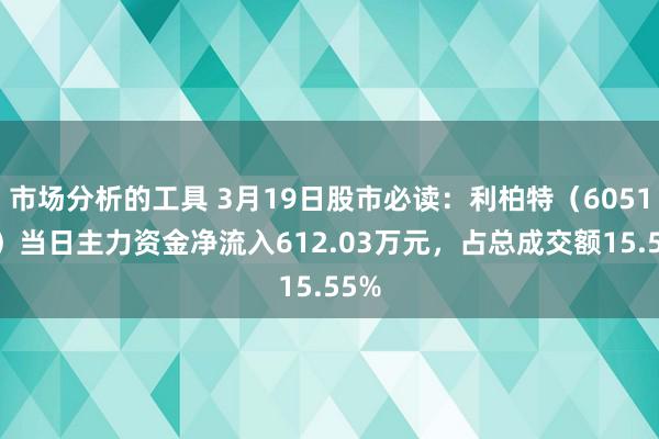 市场分析的工具 3月19日股市必读：利柏特（605167）当